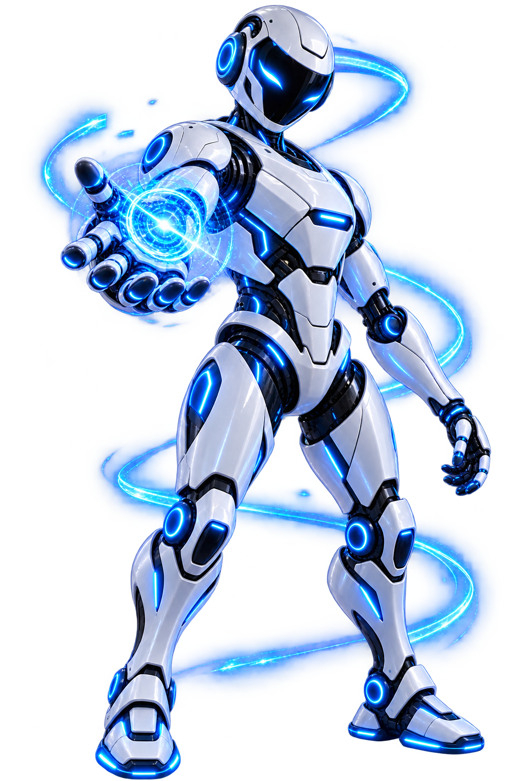 Robot background overlay